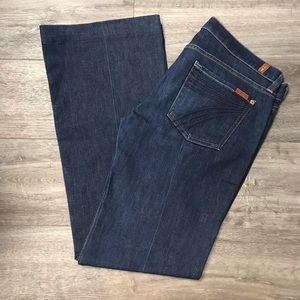 7FAM DOJO WOMEN JEANS SIZE 30